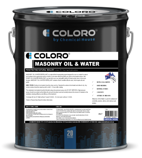 COLORO MASONRY OIL & WATER REPEL