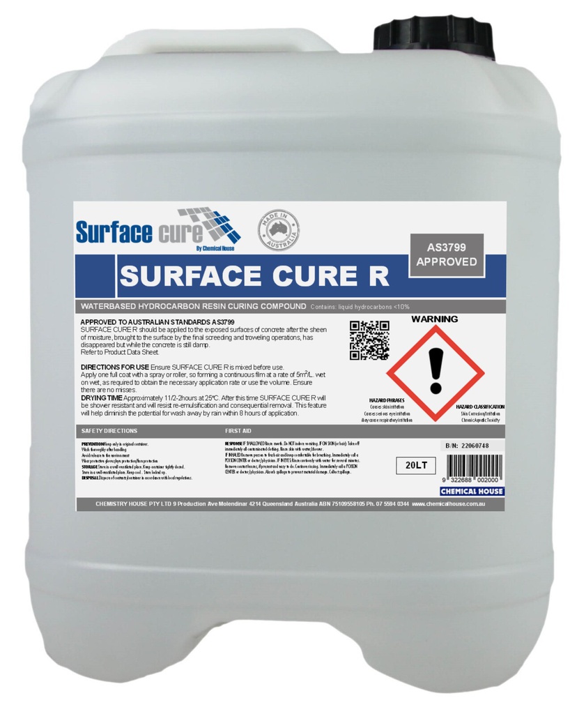 Surface Cure R Typ 1 D Cls B 20l Chemical House